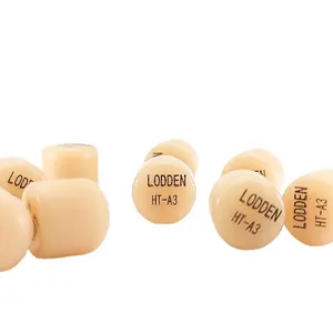 Lingotti di ceramica dentale della pressa del lingotto della ceramica di vetro del disilicato del litio dentale per impiallacciatura