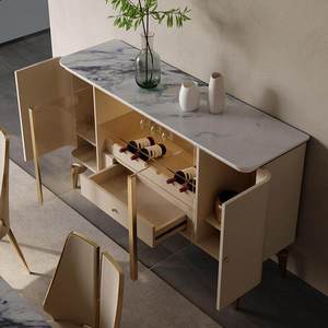 Buffet haut de gamme, grand meuble de rangement pour salle à manger, design élégant, buffet pour salon - Product Image 3