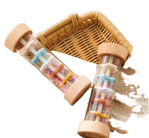 Jeu éducatif Montessori en bois : tube <span class=keywords><strong>sonore</strong></span> et <span class=keywords><strong>sablier</strong></span> – hochet musical pour garçons et filles de 5 à 7 ans - Product Image 5