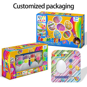 खुदी डिय ईस्टर शिल्प अंडे खिलौना गैर विषैले मिनी 3 मिली और 5 मिली पट्टी के बच्चे ऐक्रेलिक रंग पेंट त्वरित सुखाने ऐक्रेलिक पेंट सेट - Product Image 6