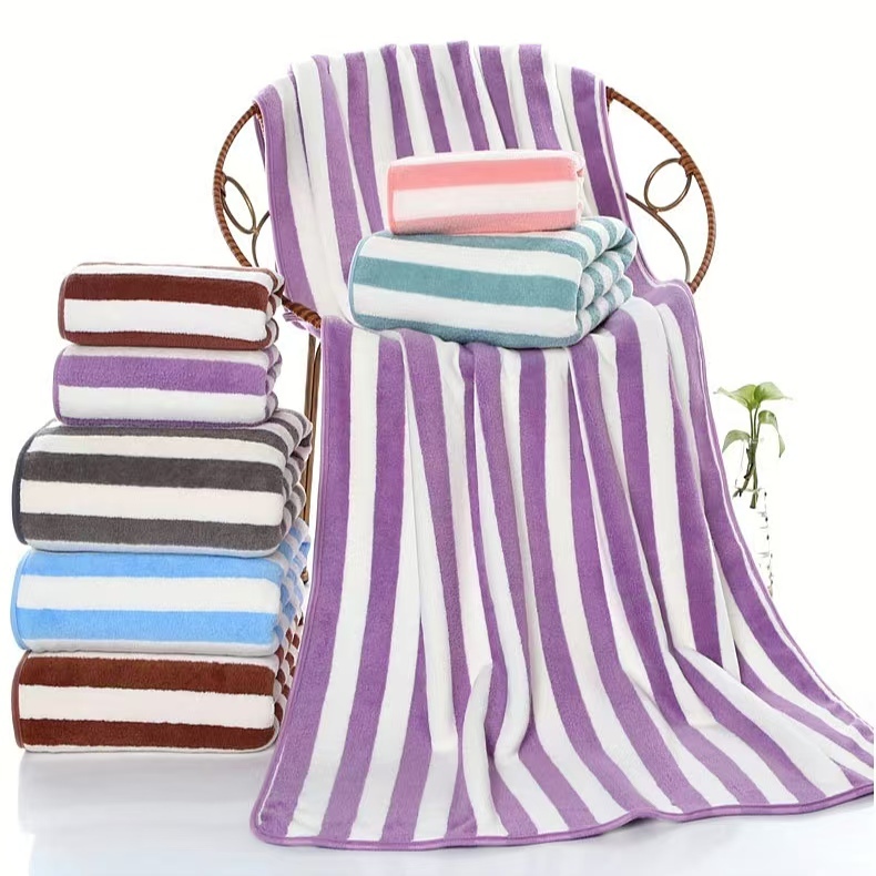 Coral Velvet Face Towel Set Wholesale