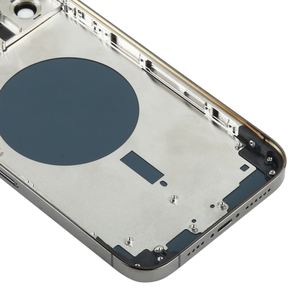 Coque arrière avec emplacement pour <span class=keywords><strong>carte</strong></span> <span class=keywords><strong>SIM</strong></span>, boutons latéraux et objectif de caméra pour <span class=keywords><strong>iPhone</strong></span> 12 Pro Max - Product Image 5