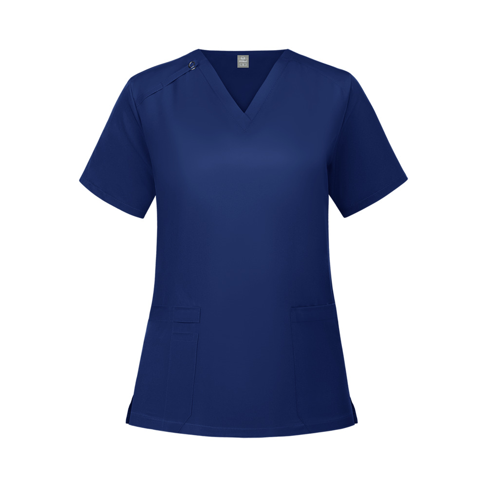 82032 Navy Blue Single-Layer Top