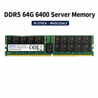 Memori RAM Server Enterprise 64GB DDR5 ECC RDIMM D Ell PowerEdge 5600MHz 6400MHz