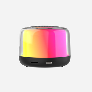Mini Altavoz Inalámbrico Compacto ABS 6.0, Altavoz Portátil para Exteriores Resistente al Agua, Altavoz con Luz RGB de Colores - Product Image 2