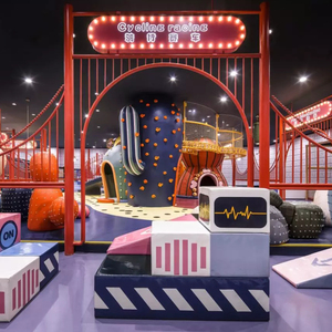 Trung tâm phiêu lưu rừng rậm Augustine - Khu vui chơi trong nhà sang trọng với khu leo trèo, lưới tìm kho báu PVC, nhà chơi theo chủ đề khám phá - Product Image 4