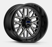 Jantes en alliage neuves RCSR 4x4 de 17 à 26 pouces pour voitures tout-terrain F150, couleur noire, 4x4, 5x127, 5x130, jantes profondes pour gros camions