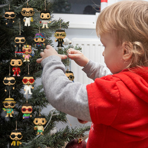Bad Bunny <b>Advent</b> <b>Calendar</b> 2025 Funko <b>Pop</b> Style Christmas Tree Ornaments Hanging Decorations Gift - Product Image 3