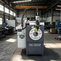 Máquina de Corte de Tubos por Láser de Fibra CNC, Cortadora Láser para Tubos Cuadrados y Redondos, para Acero Inoxidable, Acero al Carbono, Corte de Perfiles Metálicos