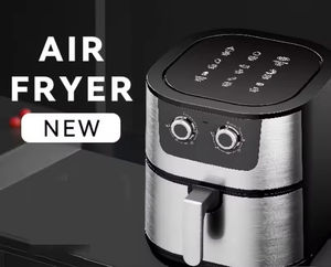 หม้อทอดไร้น้ำมันไฟฟ้า 1800W สแตนเลส 10 ลิตร สีดำ จากโรงงานผู้ผลิตโดยตรง (OEM) - Product Image 2