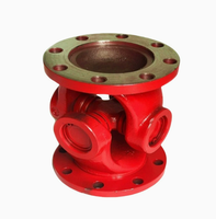 JIE-LIKE Arbre de transmission en acier au carbone allié, peint en noir, avec montage à bride et joint universel pour ligne de transmission