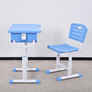 Starlight <b>Height</b> <b>Adjustable</b> Student <b>Desk</b> And Chair Set For Primary Secondary School Classroom Use - Product Image 1