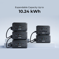 SOUOP Lifepo4 Stockage à domicile Charge rapide 2kw Tragbare Powerstation 2048Wh Générateur portable 2500w Centrale solaire pour le camping