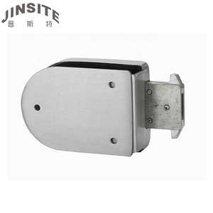 Top Rated Design moderno scorrevole vetro temprato serratura porta con finitura lucidata a specchio 3 chiavi facile installazione a vite - Product Image 6