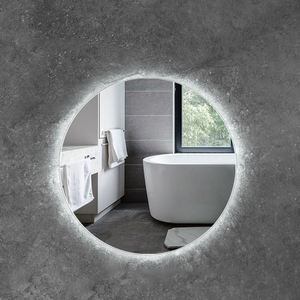 Nhà Máy Hiện Đại Tắm Gương Chống Sương Mù Vòng Với LED Ánh Sáng Tắm Gương Thông Minh Tường Treo Màn Hình Cảm Ứng Cho Phòng Ngủ - Product Image 5