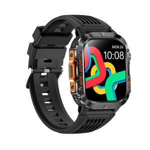 HT36 Square Silicone Smart Watch Bracelet GPS Positioning Fitness Tracker with Qibla Direction and Compass for Call GloryFitPro - Product Image 2