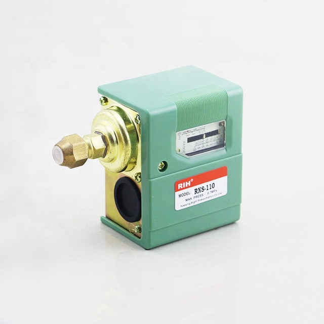 RNS High Quality Lefto Type Pneumatic Electronic Water Flow air Pressure Switch Automatic Controller for Pumps