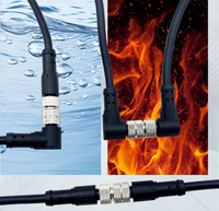 2 3 4 5 6 Pin/yollu M8 M12 Su Geçirmez Konnektör IP67 Elektrik Güç Kablosu
