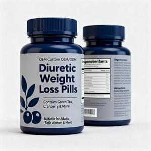 Pilules diurétiques OEM/ODM pour la perte de poids avec du thé <span class=keywords><strong>vert</strong></span>, de la canneberge et plus encore pour femmes et hommes - Product Image 1