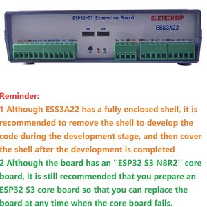 Module GPIO 26 canaux BSSY ESP32-S3, assistant <span class=keywords><strong>ESPHome</strong></span>, automatisation intelligente, <span class=keywords><strong>Ethernet</strong></span>, WiFi, relais RS485, contrôleur MOS ESS3A22 - Product Image 2