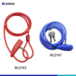 สายล็อคเหล็กคุณภาพสูงสำหรับจักรยาน ล็อครหัสสำหรับมอเตอร์ไซค์ ป้องกันการโจรกรรม - Product Image 2