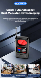 Appareil anti-<span class=keywords><strong>espion</strong></span> <span class=keywords><strong>qui</strong></span> reconnaît les signaux inconnus via un algorithme d'apprentissage profond pour les caméras cachées, les écouteurs GSM et les traceurs. - Product Image 5