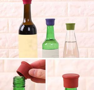 Tapones de Silicona Reutilizables de Grado Alimenticio para Botellas de Vino, Ajuste Universal para la Mayoría de las Botellas, Sellado Hermético para Whisky, Vodka y Salsas, Esencial para Bares - Product Image 3