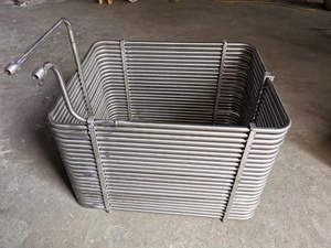 Scambiatore di Calore per Caminetto Evaporativo Tubo <span class=keywords><strong>in</strong></span> <span class=keywords><strong>Titanio</strong></span> ASTM B338 Gr5 Piegato - Product Image 5