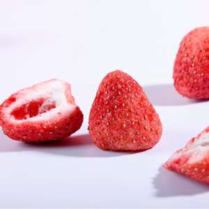 Dondurularak kurutulmuş meyve çilek cips FD teknolojisi, e-ticaret satışları için Ideal tazeliği korur - Product Image 4