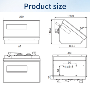 Instrumento de Control de Peso TOLEDO IND245 para Básculas de Camiones - Product Image 3