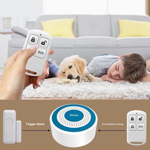 Alarma Wifi inalámbrica para interiores/exteriores, luz de sonido, sirena, Material ABS, alarma antirrobo con alarma de seguridad para el hogar - Product Image 4