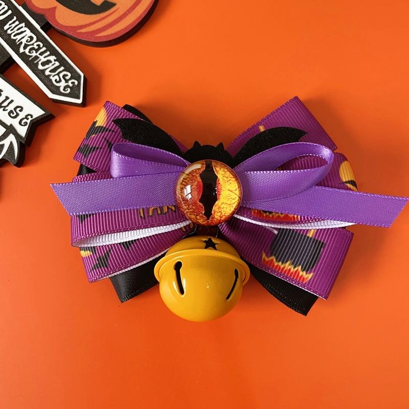 โบว์สีม่วงตา