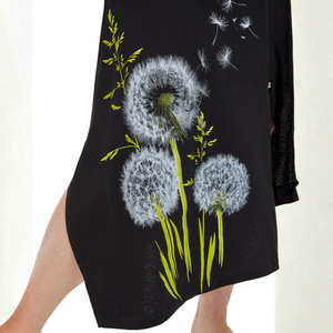 Bata de Baño de Algodón para Mujer, Precio de Fábrica, Transpirable, Suave, Ligera, de Manga Corta, con Cierre de Cremallera, Tallas 48-66 XL, para Uso Doméstico - Product Image 2