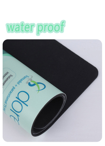 Tapis de souris professionnel d'usine PVC à dessus rigide laminé avec tapis de souris à base de mousse 3mmEVA personnalisé - Product Image 4