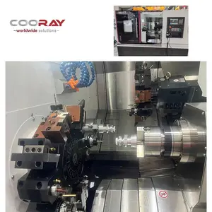 COORAY Quick Delivery China CNC Metal Spinning Machine WY300 Chip Removal Wood Turning Lathe Machine Tools Milling Machine