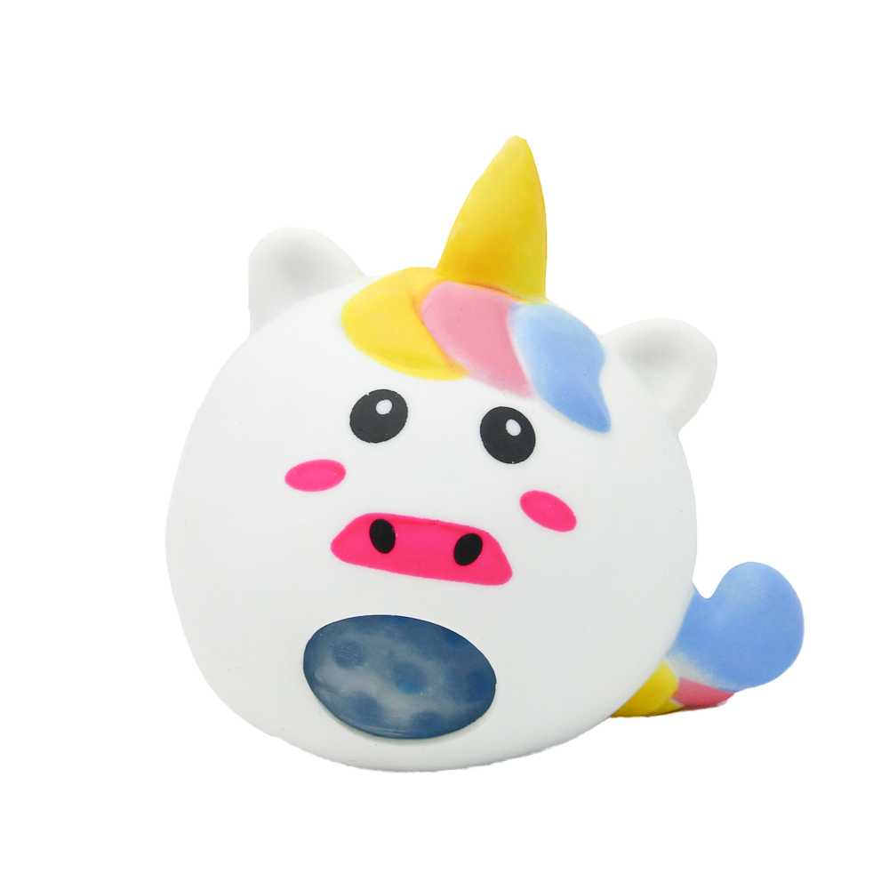 New Design Eco-friendly 6 Design Animal Venting Water Ball Anti-Stress Squeeze Ball 6cm Unisex