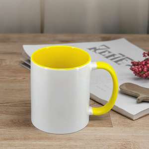 11oz tùy chỉnh cá nhân logo Chất lượng cao in màu tùy chỉnh trống gốm thăng hoa Mug - Product Image 6