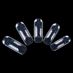 NADECO Puntas de <span class=keywords><strong>Uñas</strong></span> de Doble Forma de Tamaño Grande, Moldes Cuadrados de Cobertura Completa para <span class=keywords><strong>Uñas</strong></span>, 12 Tamaños, Estructura de Extensión de Gel para Manicura - Product Image 4