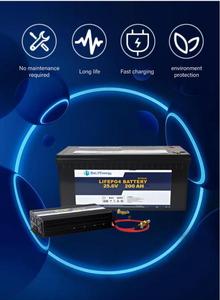 Batterie Bluetooth Lifepo4 24V 400ah, haute qualité, batterie au Lithium, batterie domestique - Product Image 4