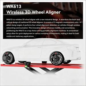 SmartSafe WA613 Aligneur de roues 3D sans fil avec levage magnétique – Machine d'alignement de roues sans câblage Smart Safe - Product Image 4