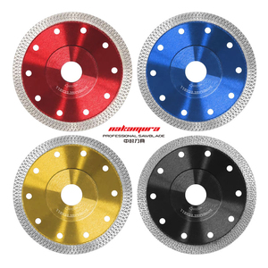 Lame <span class=keywords><strong>de</strong></span> scie en porcelaine pressée à froid, disque <span class=keywords><strong>de</strong></span> coupe à chaud, couleur personnalisable, qualité industrielle, alliage pour la coupe du bois - Product Image 6