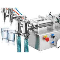 Machine de remplissage quantitatif de liquides à tête unique pour bouteilles pulvérisatrices, café, shampoing, liquide de noix de coco, sauces alimentaires et petits sachets en PE