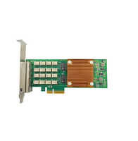 10/100/1000Mbps 4Port RJ45 Ethernet PCIe Bypass Server Adapter dengan Chip Intel I350 Garansi 3 Tahun