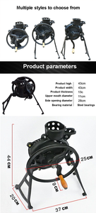 Strosen manuel mısır bombardımanı makinesi otomatik fabrika fiyat sıcak satış çiftlik aracı manuel mısır harman - Product Image 6