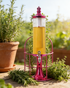 Distributeur <span class=keywords><strong>de</strong></span> Boissons LED Écologique et <span class=keywords><strong>Rechargeable</strong></span> <span class=keywords><strong>de</strong></span> Qualité Alimentaire, Style Européen, avec Tube à Glace, pour <span class=keywords><strong>Bière</strong></span> et Jus, en PC, Type Baril à Vin - Product Image 5