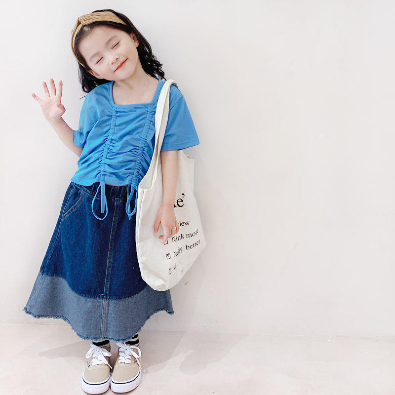 Baby Jean Skirts Trendy Denim Clothing for Girls