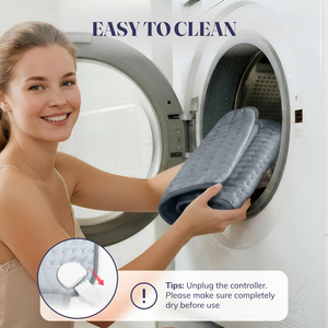 Ceinture chauffante lavable pour le ventre et le bas du dos – Coussin chauffant électrique pour soulager les douleurs lombaires - Product Image 2
