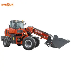 Factory Supply ER3500 3000kg Imported Engine Multifunction Telescopic Loader In Farm Road Garden Telescopic Loader