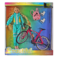 Poupée Lolita de Noël de 12 pouces directe d'usine avec de vrais yeux cadeau de vacances parfait pour les filles/vente en gros