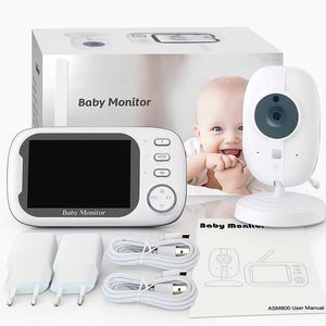 Babyphonr 720P HD 3,5 pulgadas Baby Things con detección de sonido de llanto conversación bidireccional 2,4G inalámbrico Baba Eletr Nica Baby Monitor - Product Image 1